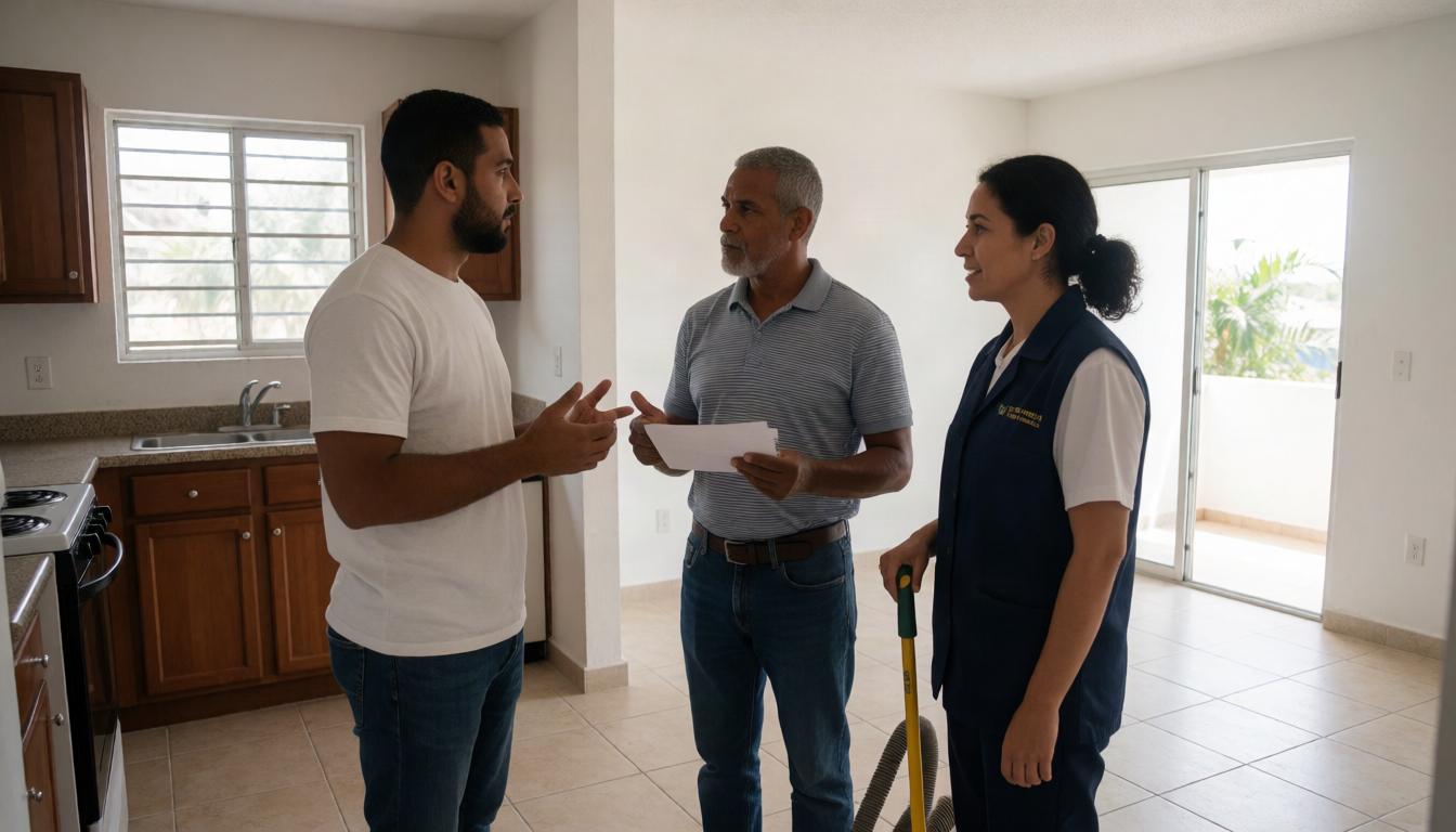Vacant property cleaning for owners