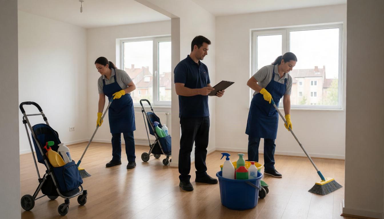 One-time cleaning for small managers